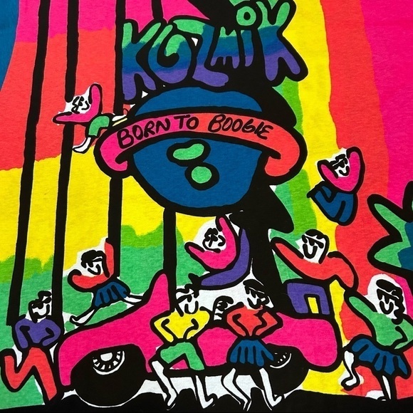 Vintage KOZMIK Original Design T-Shirt Tee Size Large Made in USA - Picture 6 of 7